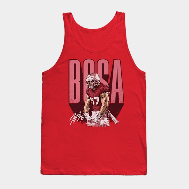 Nick Bosa San Francisco Bold Tank Top by Buya_Hamkac